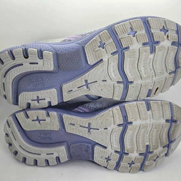 Brooks Ghost 14 Shoes Women's 10.5 B Purple Running Athletic Stability Sneakers - Picture 7 of 8